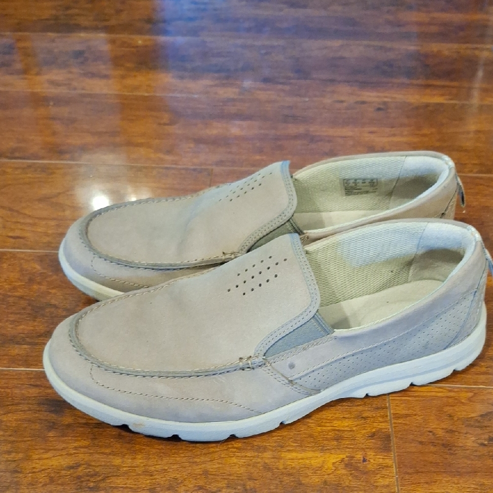 Clark's Mens 10.5 Boat Shoes - Tan